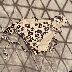 Cheetah bikini bottoms